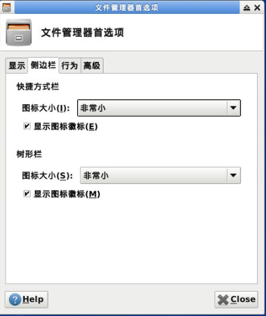 Xfce settings FM